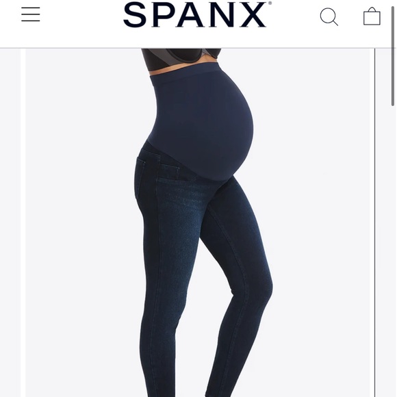 Spanx mama ankle Jean-ish leggings - Picture 1 of 6